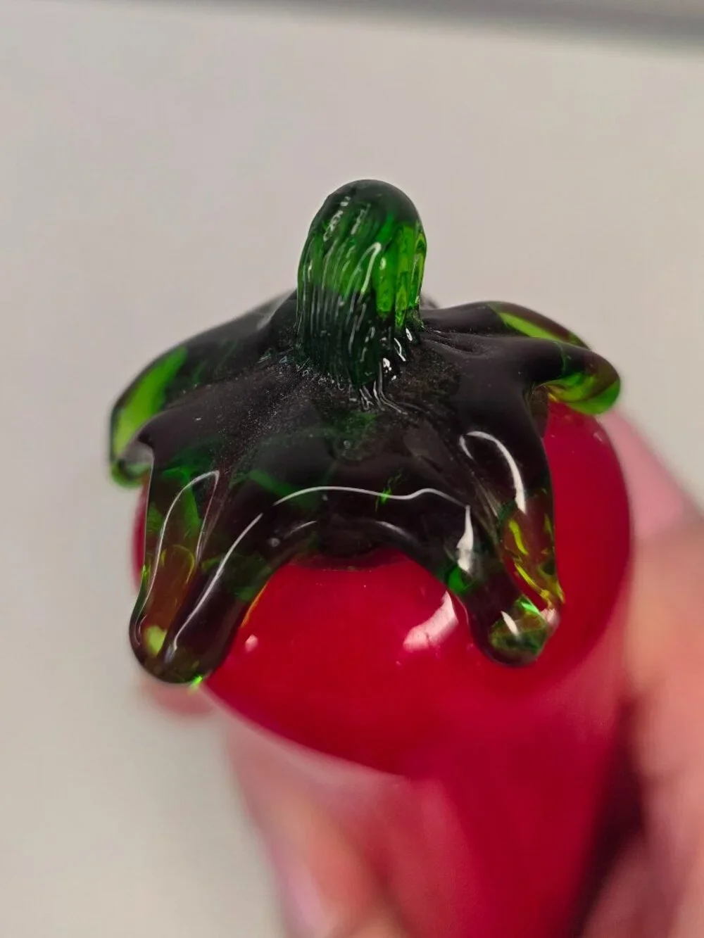 Art Glass Red Chili Pepper 7